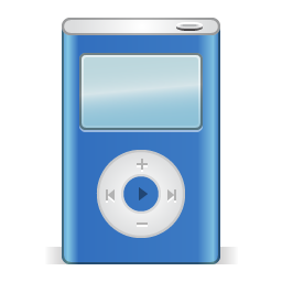 iPod Blue Icon 256x256 png