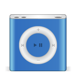 iPod Nano Blue Icon 256x256 png