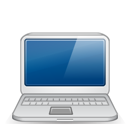 Macbook White Icon 256x256 png