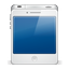 iPhone 4 White Icon 64x64 png