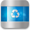 Recycle Bin Full Icon 60x60 png
