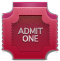 Admit One Icon 60x61 png