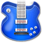 Guitar Blue Icon