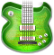 Guitar Green Icon