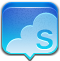 Skype Alt2 Icon 60x61 png