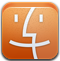 iFile Orange Icon 60x61 png