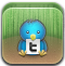 Twitter Icon 60x61 png