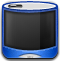 iPod Blue Off Icon