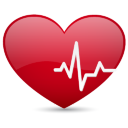 Heart Beat Icon 128x128 png