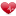 Heart Beat Icon 16x16 png