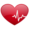Heart Beat No Shadow Icon 96x96 png