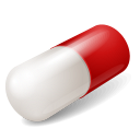 Capsule Red Icon 128x128 png
