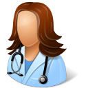 Doctor Female Icon 128x128 png