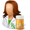 Pharmacist Female Icon