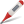 Medical Thermometer Red Icon 24x24 png