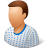 Patient Male Icon 48x48 png