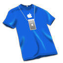 T-Shirt Bleu Icon