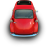 Red Little Car Icon