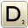 D Icon 32x32 png