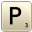 P Icon 32x32 png