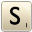 S Icon 32x32 png