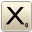 X Icon 32x32 png