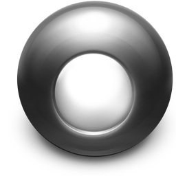 Grey Ball Icon 256x256 png
