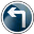 Turn Left Icon 32x32 png