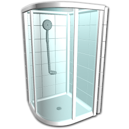 Shower Stall Icon 256x256 png