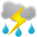 Thunderstorm Icon 128x128 png