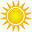 Sunny Icon 32x32 png