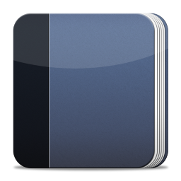 Book Blue Icon 256x256 png