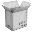 Grey Box Icon