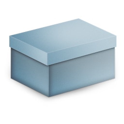 Box Blue Icon 256x256 png