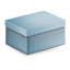 Box Blue Icon 64x64 png