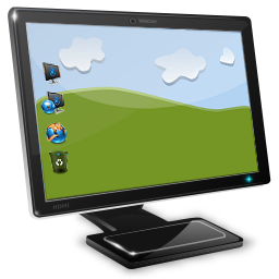 Computer Monitor 4 Icon 256x256 png