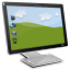 Computer Monitor 2 Icon 64x64 png