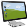 Computer Monitor 2 Icon 96x96 png