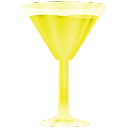 Wineglass Yellow Icon