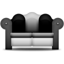 Grey Couch Icon