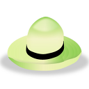 Hat 3 Green Icon