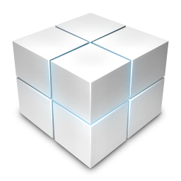 Light Cube On Icon 256x256 png
