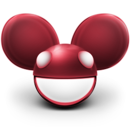 Red Deadmau5 Icon 256x256 png