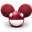 Red Deadmau5 Icon 32x32 png