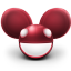 Red Deadmau5 Icon 64x64 png