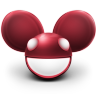 Red Deadmau5 Icon 96x96 png