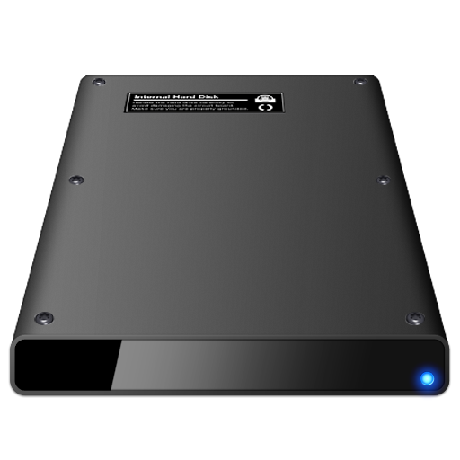 Black Internal Icon - Disk 2 Icons - SoftIcons.com