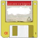 Floppy Yellow Icon