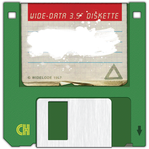 Floppy Green Icon 512x512 png