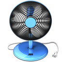 Blue Fan Icon